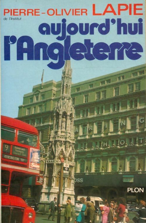 Livrenpoche : Aujourd'hui l'Angleterre - Pierre-Olivier Lapie - Livre