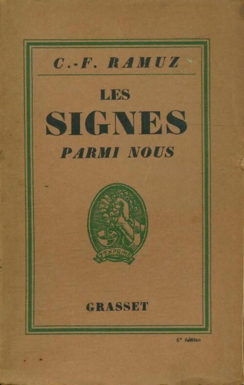 Livrenpoche : Les signes parmi nous - Charles-Ferdinand Ramuz - Livre