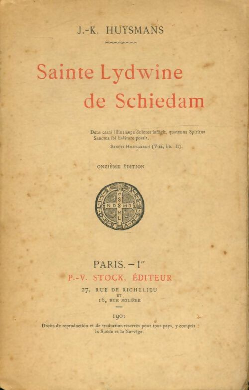 Livrenpoche : Sainte Lydwine de schiedam - Joris-Karl Huysmans - Livre