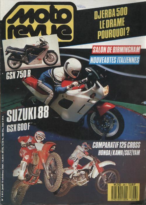 Livrenpoche : Moto revue n°2817 : Djerba 500, le drame pourquoi ? - Collectif - Livre