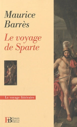 Livrenpoche : Le voyage de Sparte - Maurice Barrès - Livre