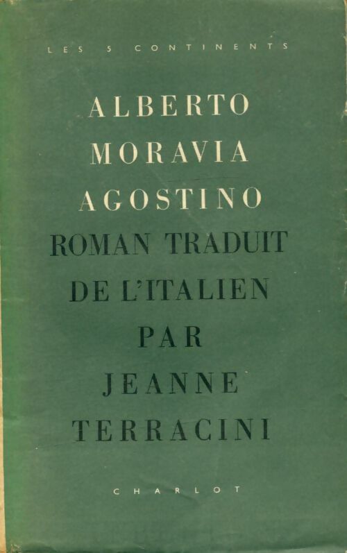 Livrenpoche : Agostino - Alberto Moravia - Livre