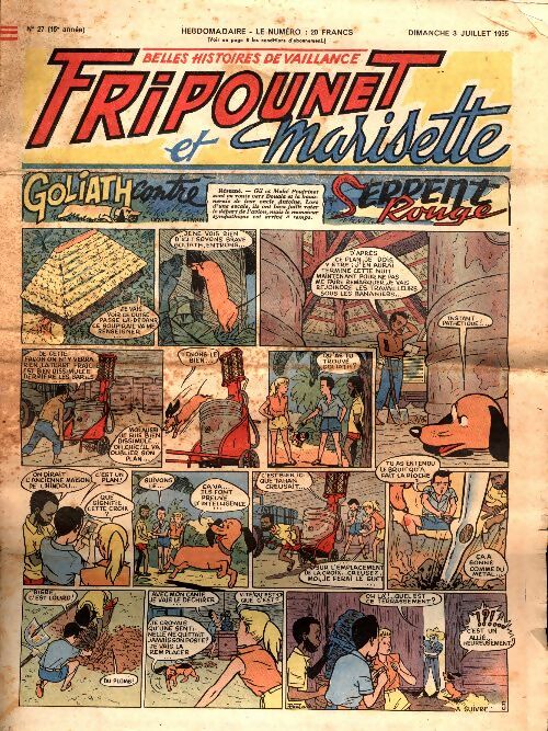 Livrenpoche : Fripounet 15e année n°27 - Collectif - Livre