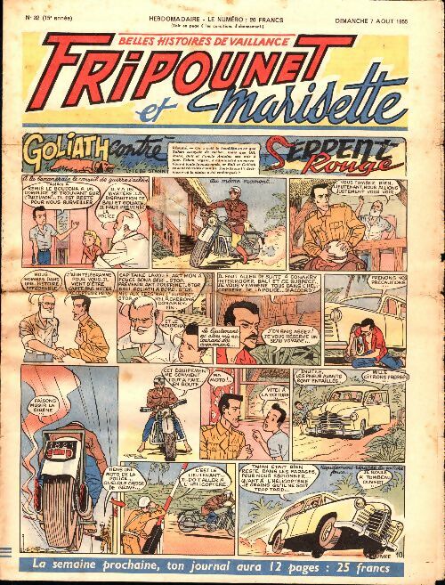 Livrenpoche : Fripounet 15e année n°32 - Collectif - Livre