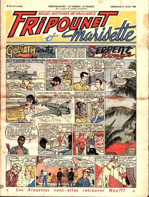 Livrenpoche : Fripounet 15e année n°34 - Collectif - Livre