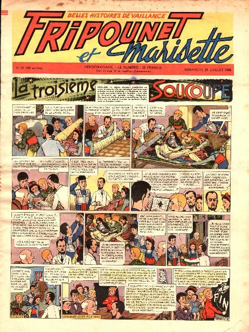 Livrenpoche : Fripounet 16e année n°31 - Collectif - Livre