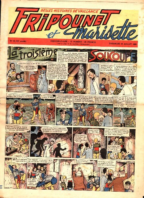 Livrenpoche : Fripounet 16e année n°30 - Collectif - Livre