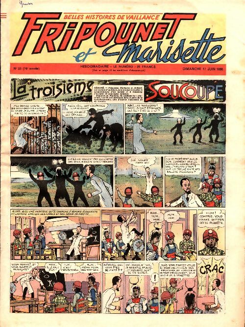Livrenpoche : Fripounet 16e année n°25 - Collectif - Livre