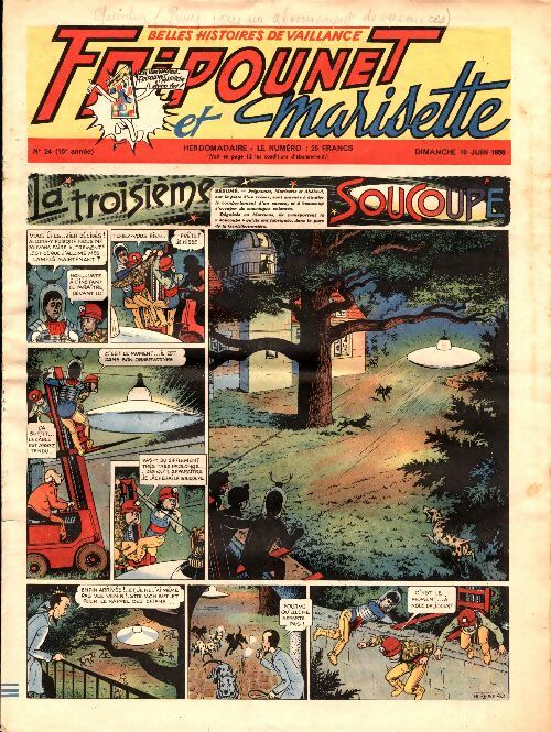 Livrenpoche : Fripounet 16e année n°24 - Collectif - Livre