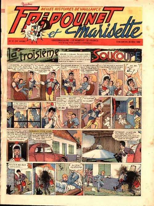 Livrenpoche : Fripounet 16e année n°21 - Collectif - Livre