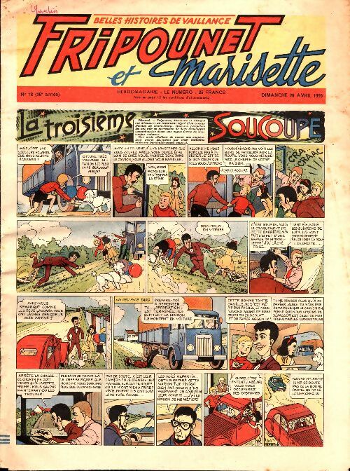Livrenpoche : Fripounet 16e année n°18 - Collectif - Livre