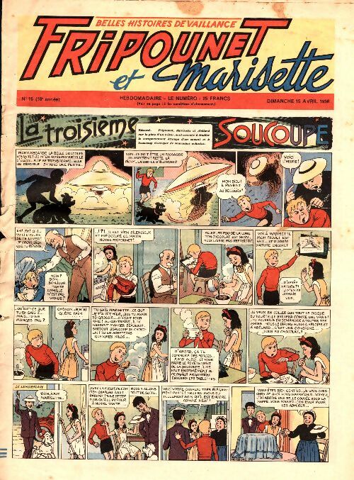 Livrenpoche : Fripounet 16e année n°16 - Collectif - Livre