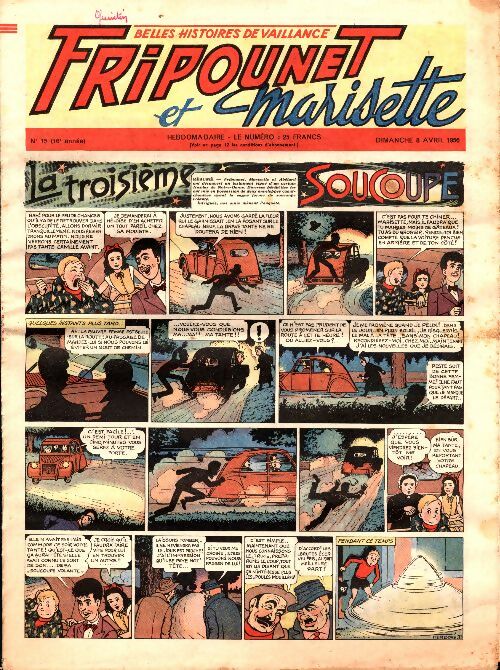 Livrenpoche : Fripounet 16e année n°15 - Collectif - Livre