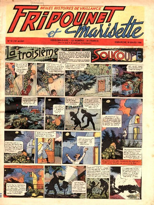 Livrenpoche : Fripounet 16e année n°12 - Collectif - Livre