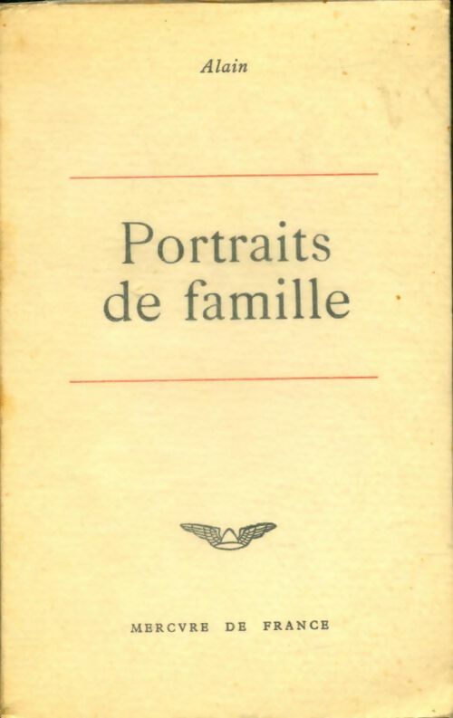 Livrenpoche : Portraits de famille - Alain - Livre