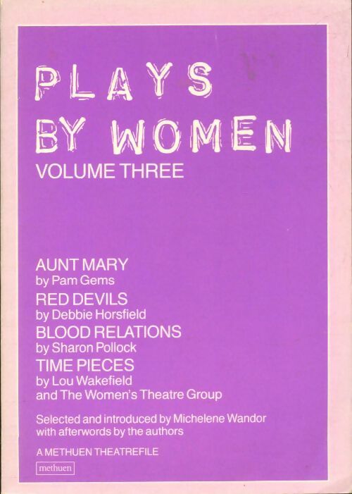 Livrenpoche : Plays by women Tome III - Collectif - Livre