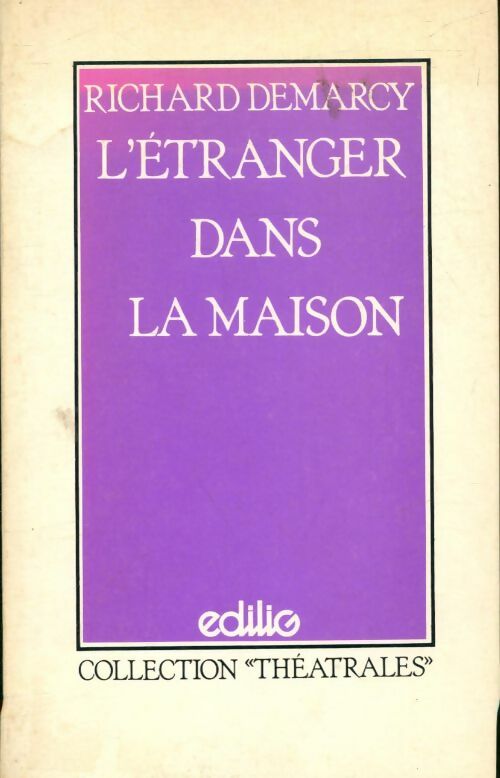 Livrenpoche : L'étranger dans la maison - Richard Demarcy - Livre