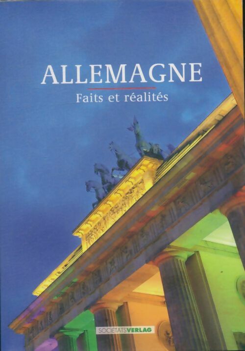 Livrenpoche : Allemagne, faits et réalites - Janet Schayan - Livre