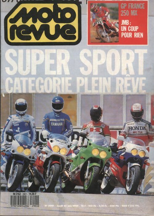 Livrenpoche : Moto revue n°2901 : Super sport, catégorie plain rêve - Collectif - Livre