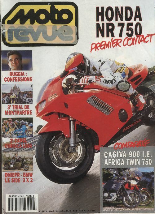 Livrenpoche : Moto revue n°3013 : Honda NR 750, premier contact - Collectif - Livre