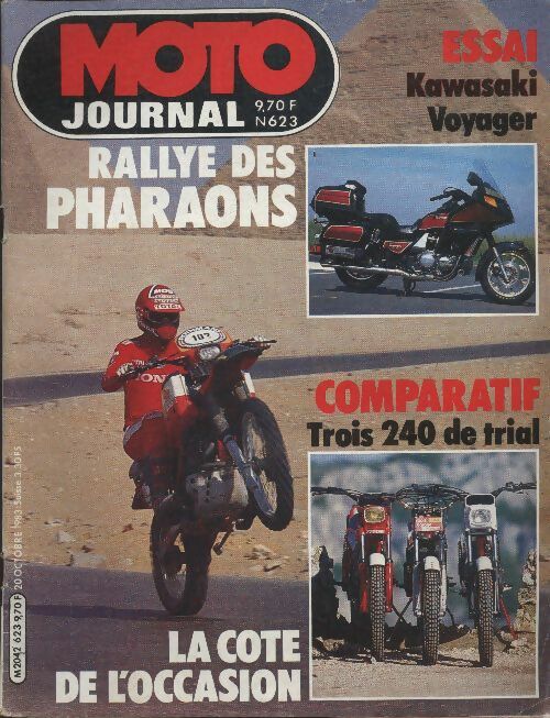 Livrenpoche : Moto Journal n°623 : Rallye des pharaons - Collectif - Livre