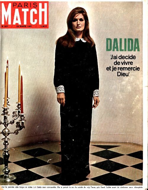 Livrenpoche : Paris Match n°937 : Dalida - Collectif - Livre