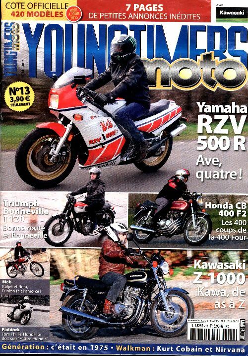 Livrenpoche : Youngtimers moto n°13 - Collectif - Livre