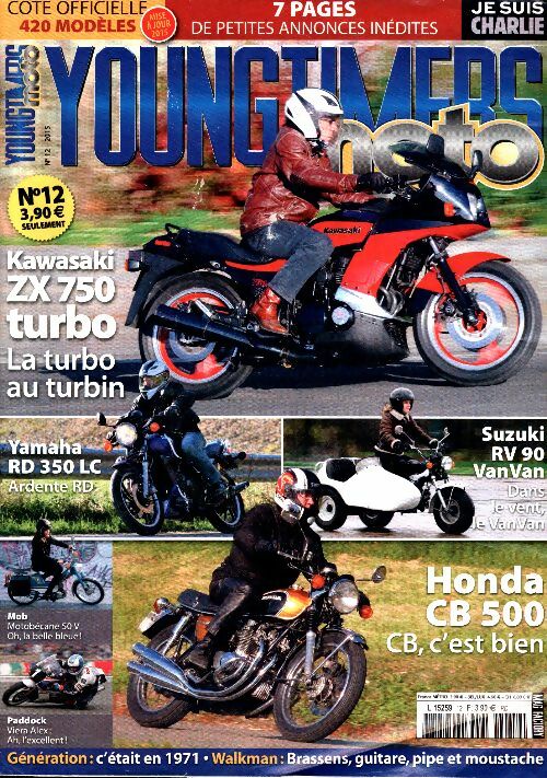 Livrenpoche : Youngtimers moto n°12 - Collectif - Livre