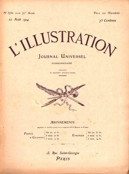 Livrenpoche : L'Illustration n°3730 - Collectif - Livre