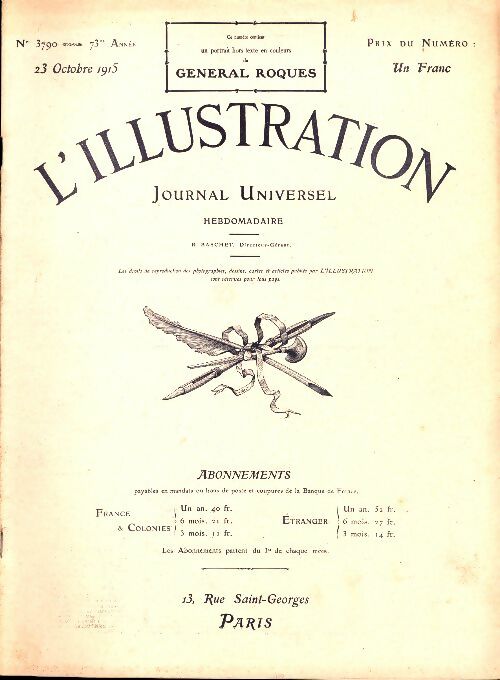 Livrenpoche : L'Illustration n°3790 - Collectif - Livre