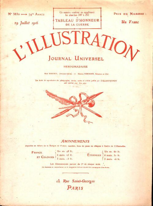 Livrenpoche : L'Illustration n°3830 - Collectif - Livre