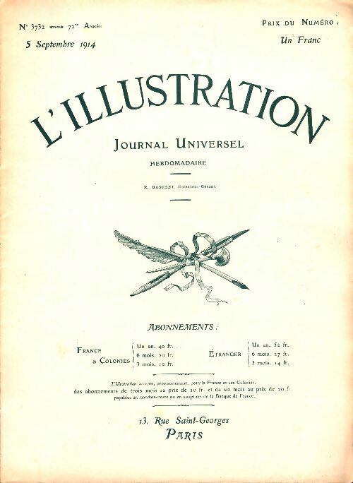 Livrenpoche : L'Illustration n°3732 - Collectif - Livre