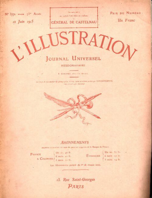 Livrenpoche : L'Illustration n°3771 - Collectif - Livre