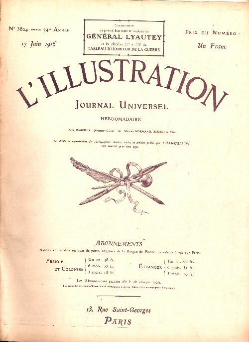 Livrenpoche : L'Illustration n°3824 - Collectif - Livre