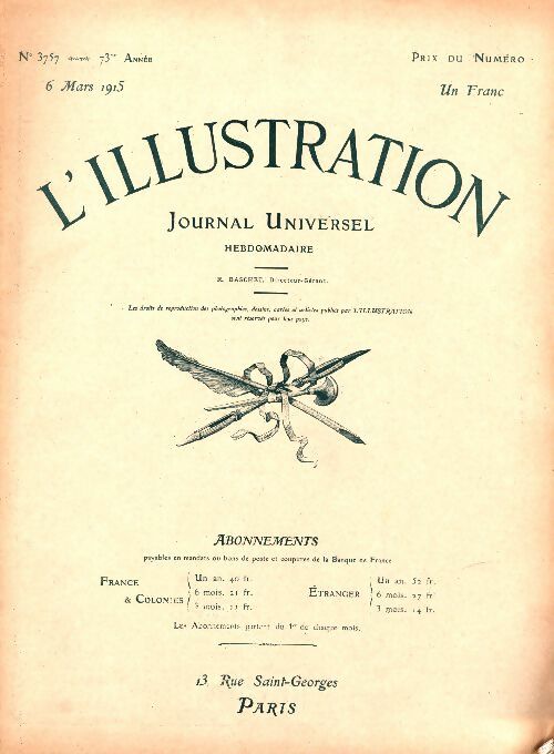Livrenpoche : L'Illustration n°3757 - Collectif - Livre