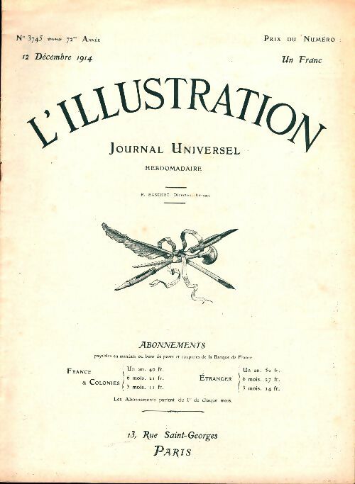 Livrenpoche : L'Illustration n°3745 - Collectif - Livre