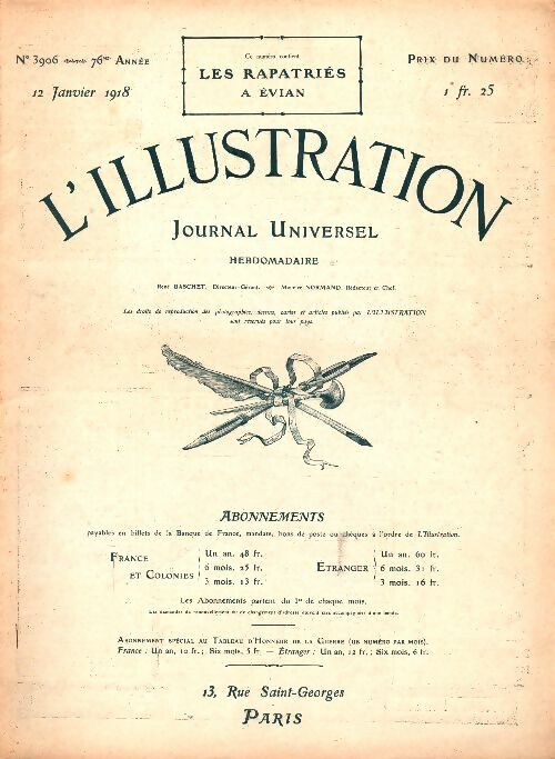 Livrenpoche : L'Illustration n°3906 - Collectif - Livre