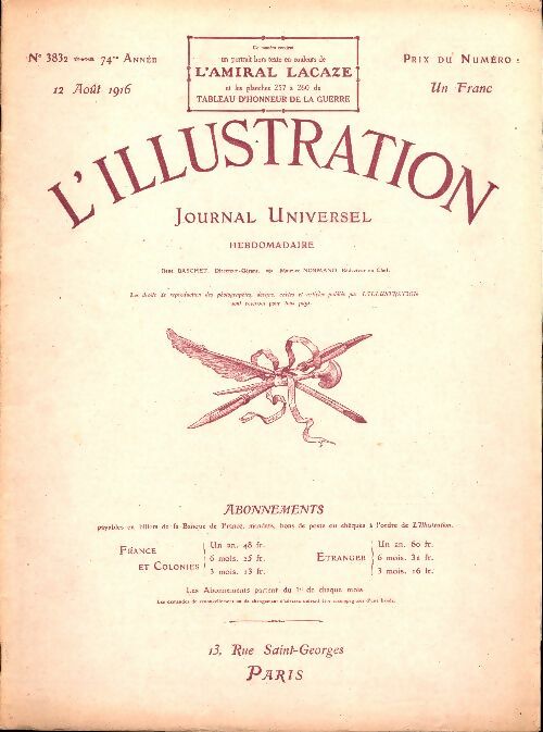 Livrenpoche : L'Illustration n°3832 - Collectif - Livre
