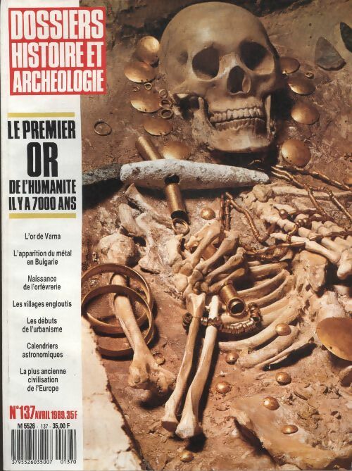 Livrenpoche : Dossiers histoire et archéologie n°137 : Le premier or de l'humanité il y a 7000 ans - Collectif - Livre