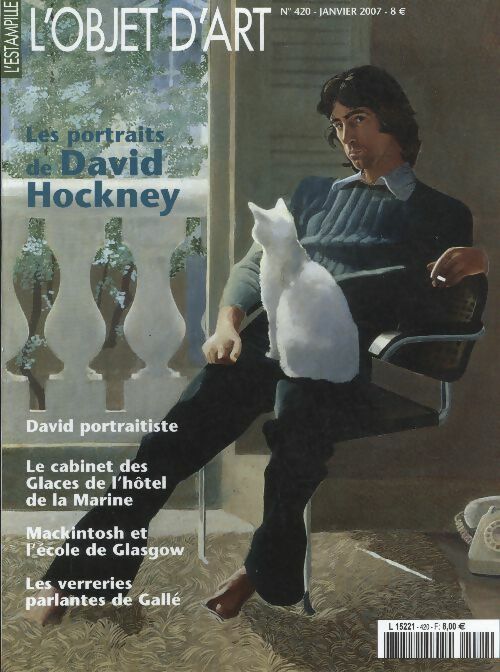 Livrenpoche : L'Objet d'art l'estampille n°420 : Les portraits de David Hockney - Collectif - Livre
