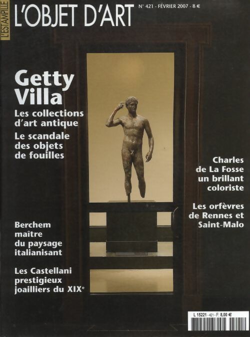 Livrenpoche : L'Objet d'art l'estampille n°421 : Getty Villa - Collectif - Livre