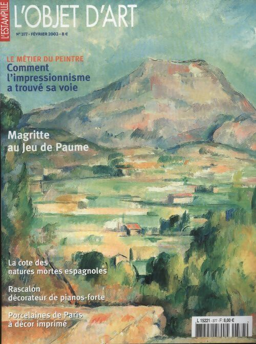 Livrenpoche : L'Objet d'art l'estampille n°377 : Magritte au Jeu de Paume - Collectif - Livre