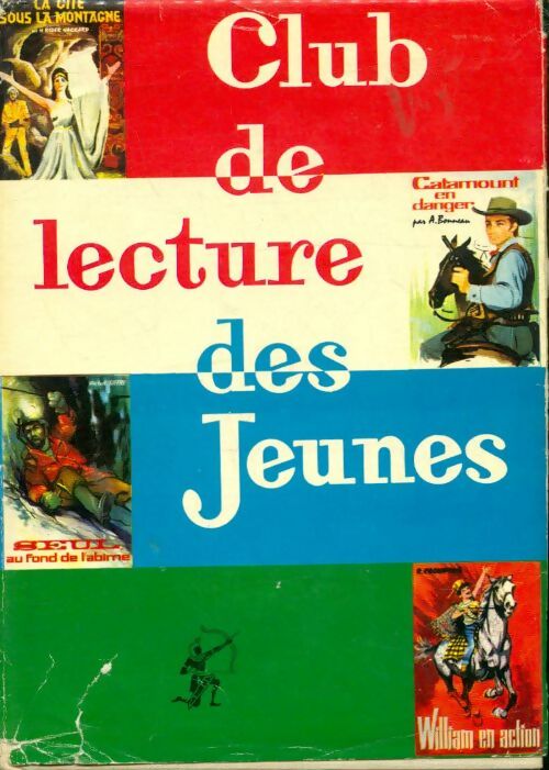 Livrenpoche : La cité sous la montagne / Catamount en danger / Seul au fond de l'abime / William en action - Collectif - Livre