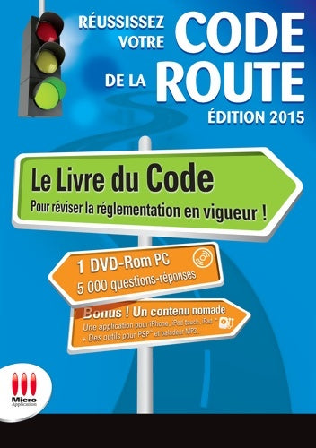 Code de la route 2015 - Collectif -  MA Editions GF - Livre