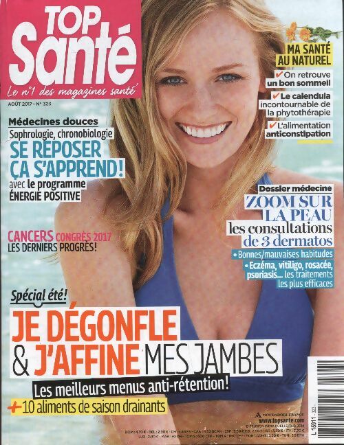 Livrenpoche : Top santé n°323 : Je dégonfle & j'affine mes jambes - Collectif - Livre