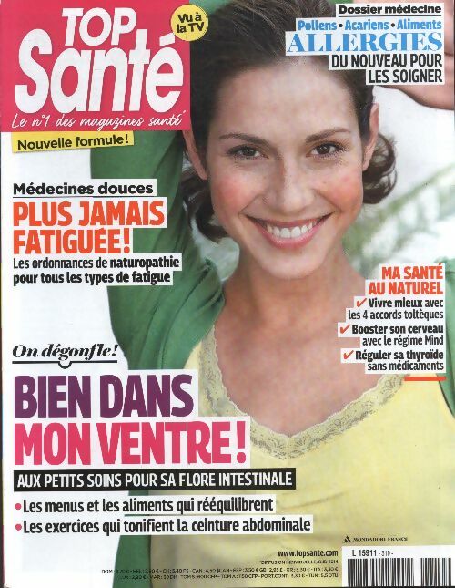 Livrenpoche : Top santé n°319 : Bien dans mon ventre - Collectif - Livre