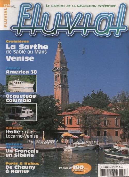 Livrenpoche : Fluvial n°134 : La Sarthe de Sablé au Mans - Collectif - Livre
