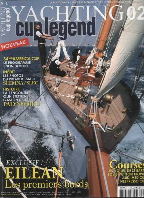 Livrenpoche : Yachting cup legend n°2 : Eilean, les premiers bords - Collectif - Livre