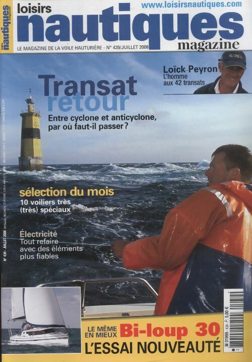 Livrenpoche : Loisirs nautiques n°439 : Transat retour - Collectif - Livre