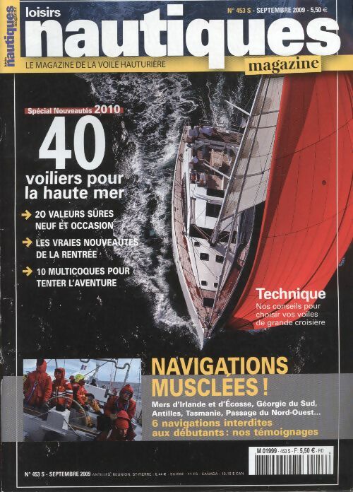 Livrenpoche : Loisirs nautiques n°453 : 40 voiliers pour la haute mer - Collectif - Livre
